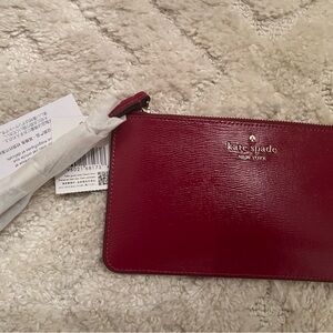 Kate Spade Cherry Red Clutch